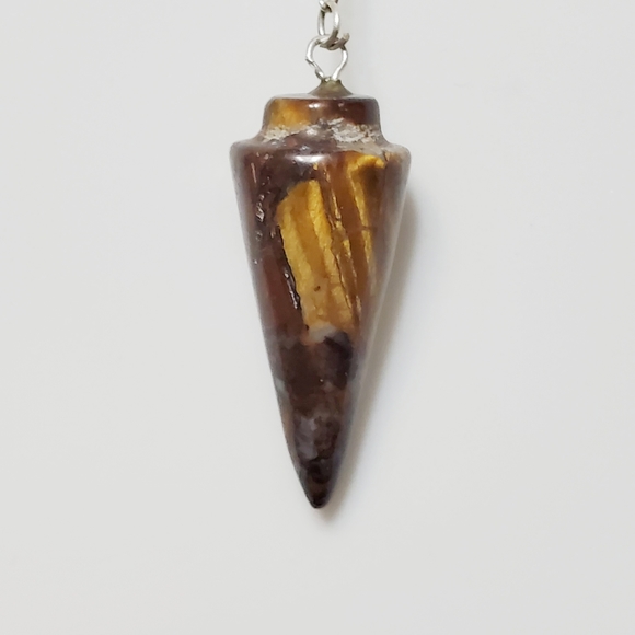 Genuine Tiger's Eye Pendulum - Picture 3 of 4